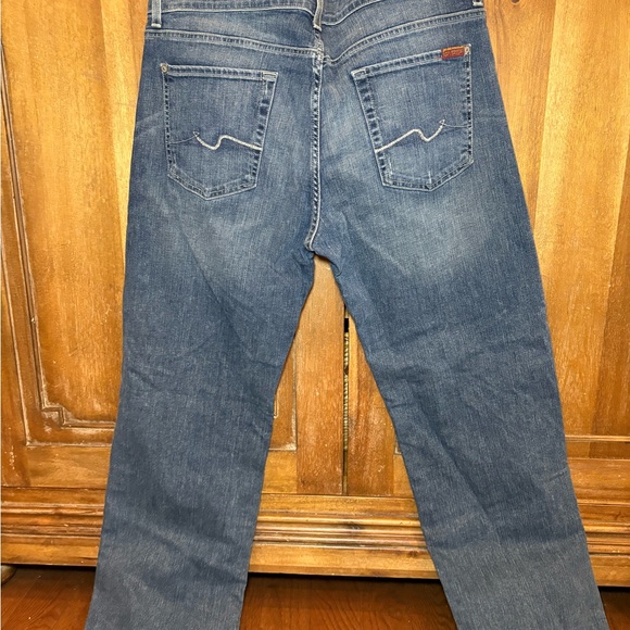 7 For All Mankind Men's Straight Jeans 36x30 - Picture 2 of 3